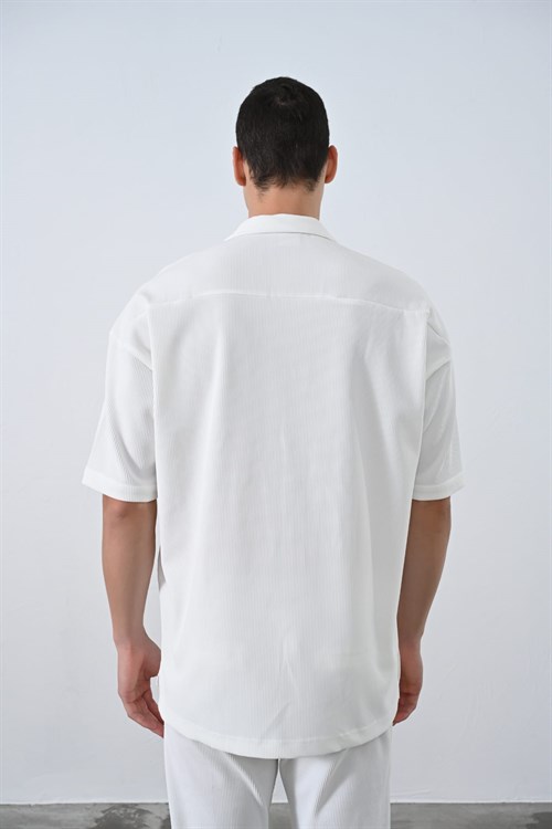 Wholesale Mens Ecru Shirt