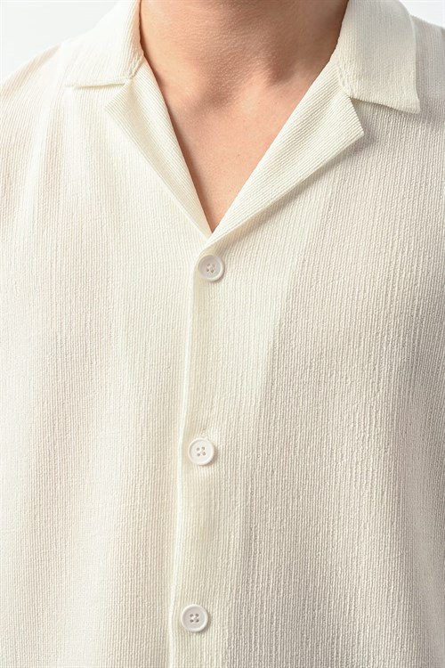 Wholesale Mens Ecru Shirt