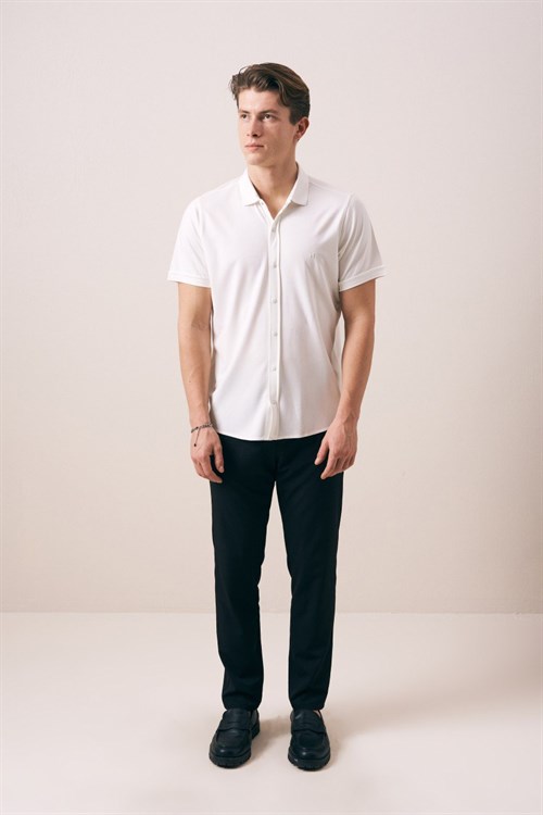 Wholesale Mens Ecru Shirt