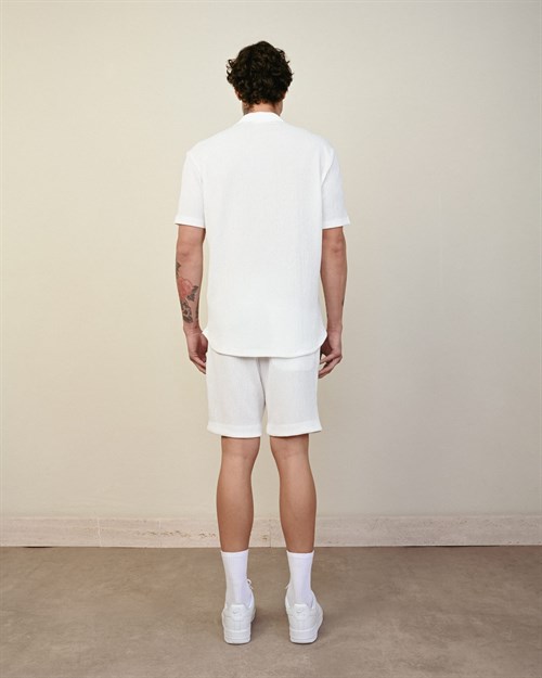 Wholesale Mens Ecru Shirt