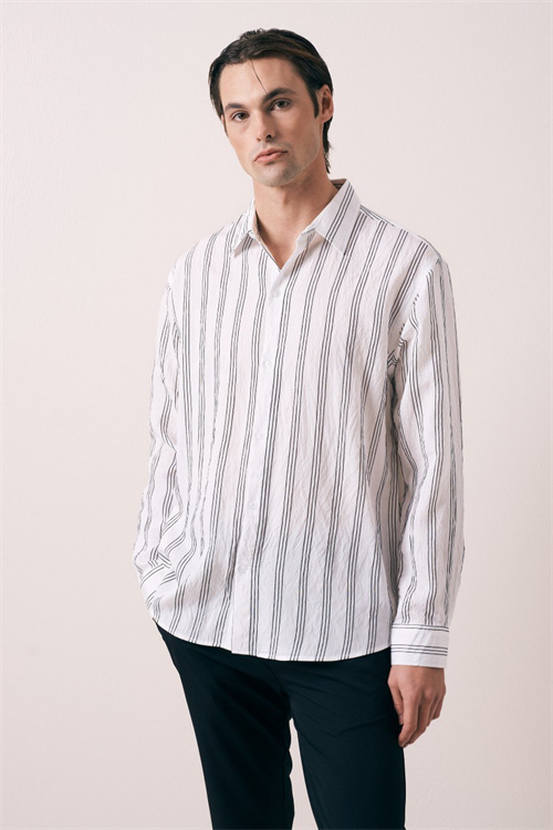 Wholesale Mens Ecru Shirt