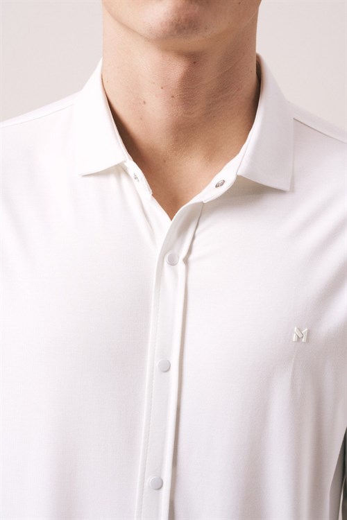 Wholesale Mens Ecru Shirt