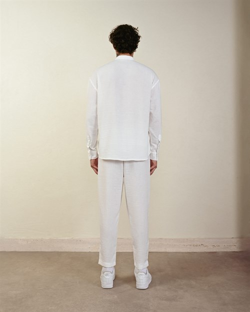 Wholesale Mens Ecru Shirt