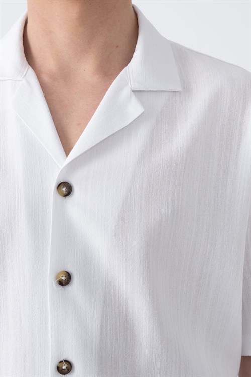 Wholesale Mens Ecru Shirt