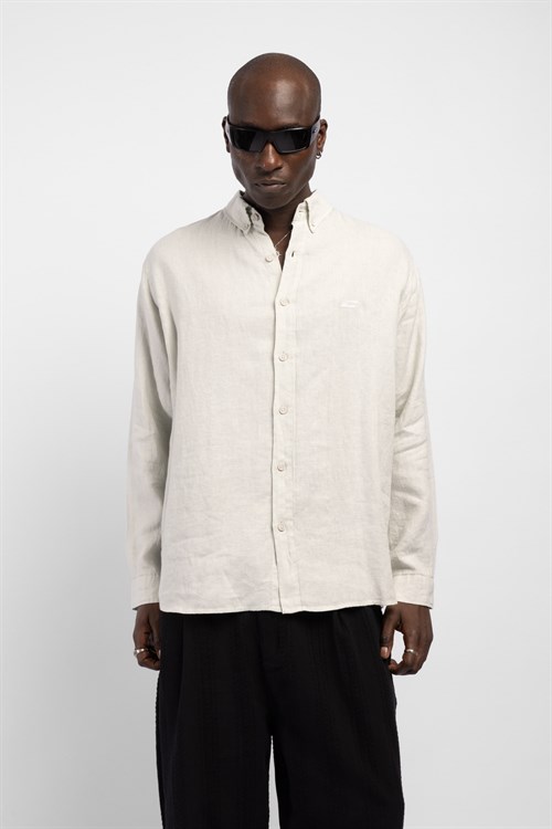 Wholesale Mens Ecru Shirt