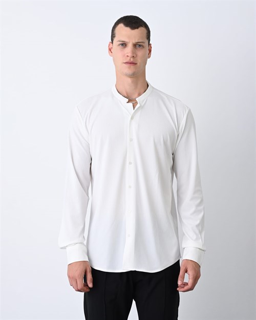 Wholesale Mens Ecru Shirt