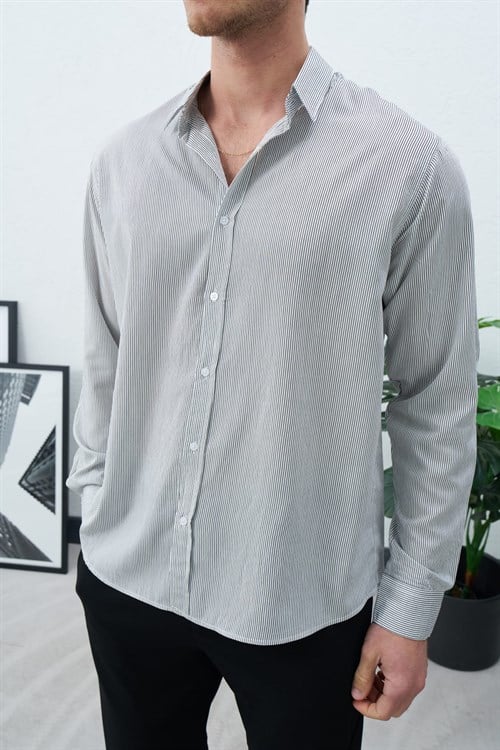 Wholesale Mens Ecru Shirt