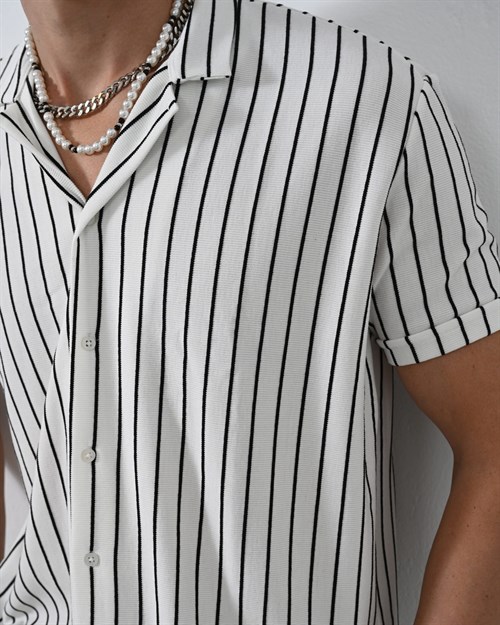 Wholesale Mens Ecru Shirt