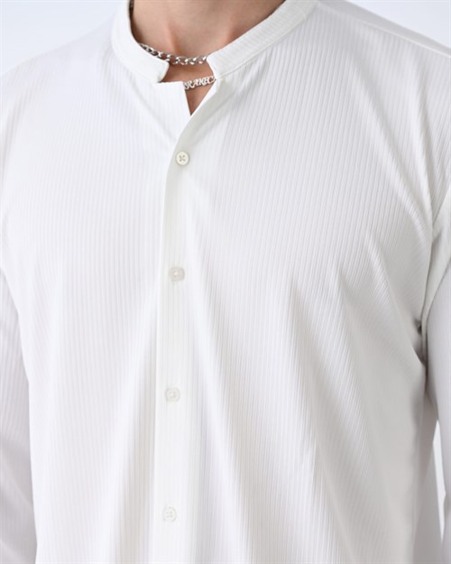 Wholesale Mens Ecru Shirt