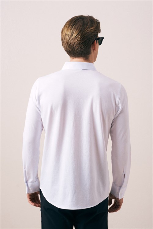 Wholesale Mens Ecru Shirt