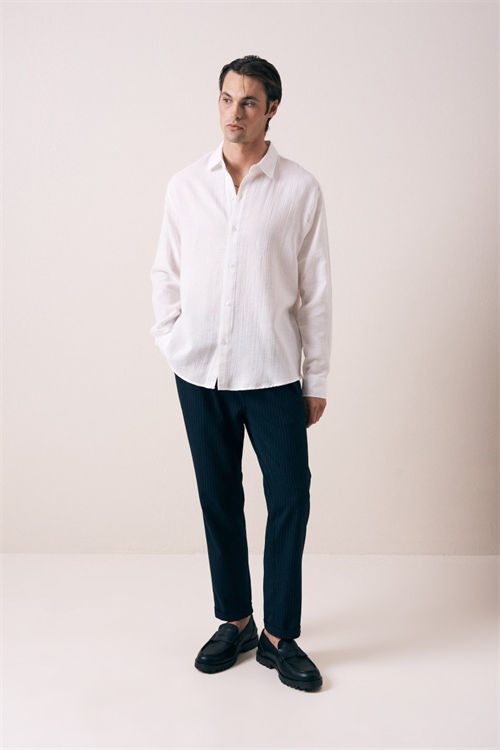 Wholesale Mens Ecru Shirt