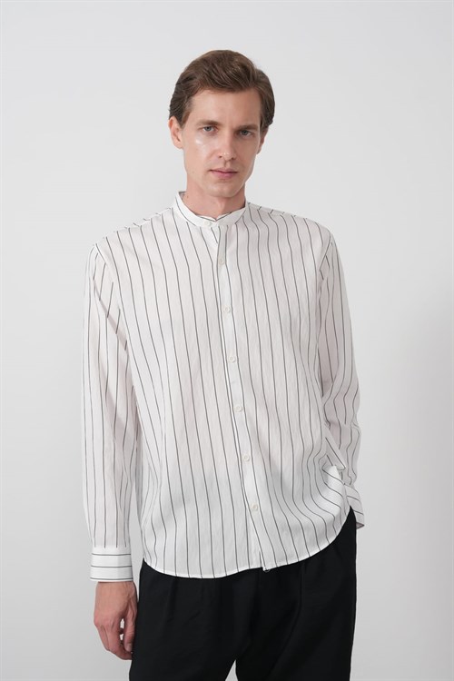 Wholesale Mens Ecru Shirt