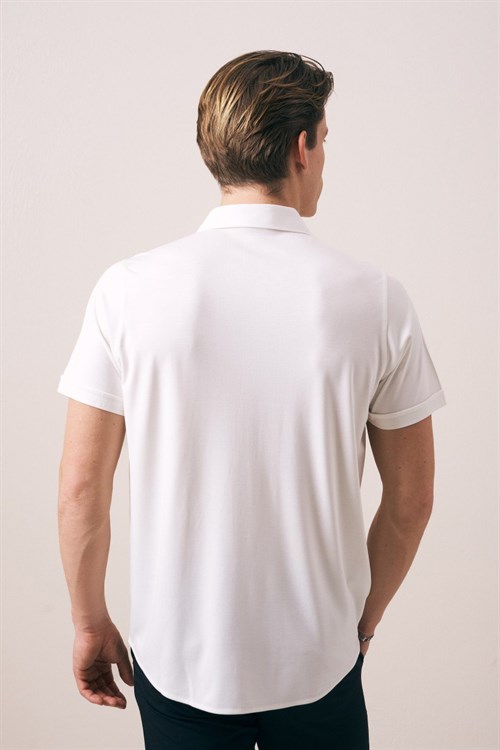 Wholesale Mens Ecru Shirt