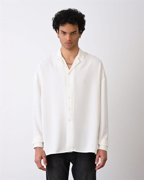 Wholesale Mens Ecru Shirt