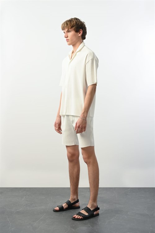 Wholesale Mens Ecru Shirt