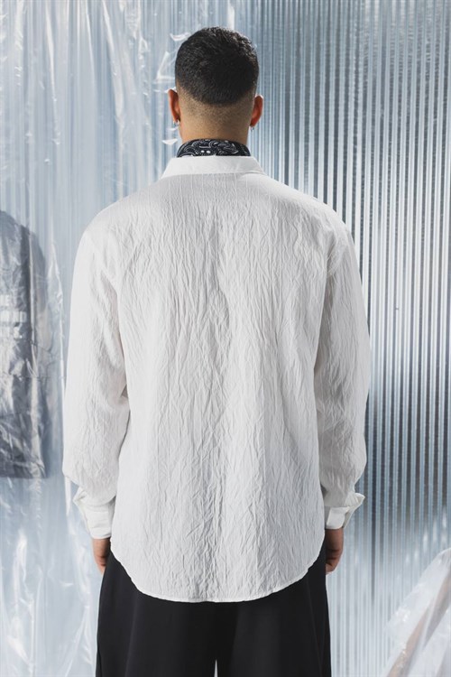 Wholesale Mens Ecru Shirt