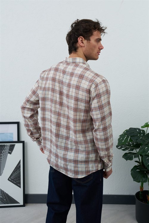 Wholesale Mens Ecru Shirt