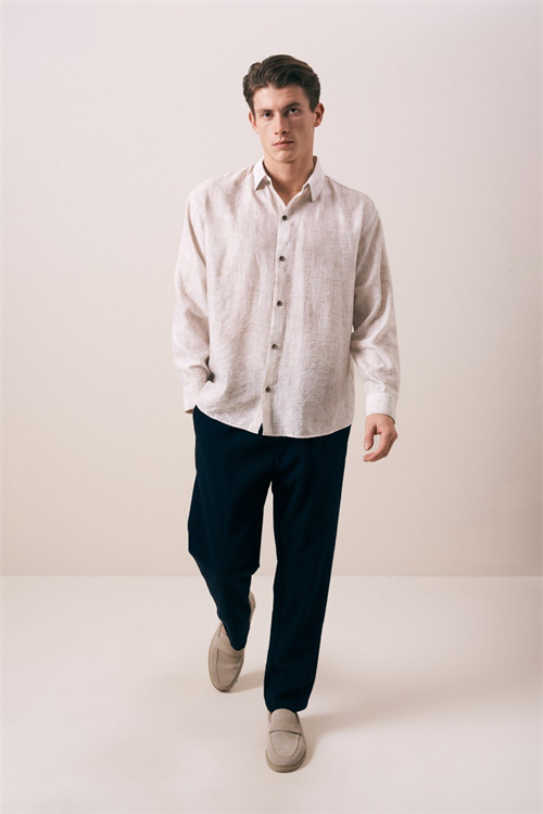 Wholesale Mens Ecru Shirt