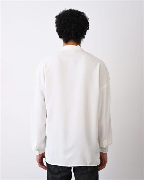 Wholesale Mens Ecru Shirt