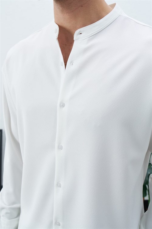 Wholesale Mens Ecru Shirt