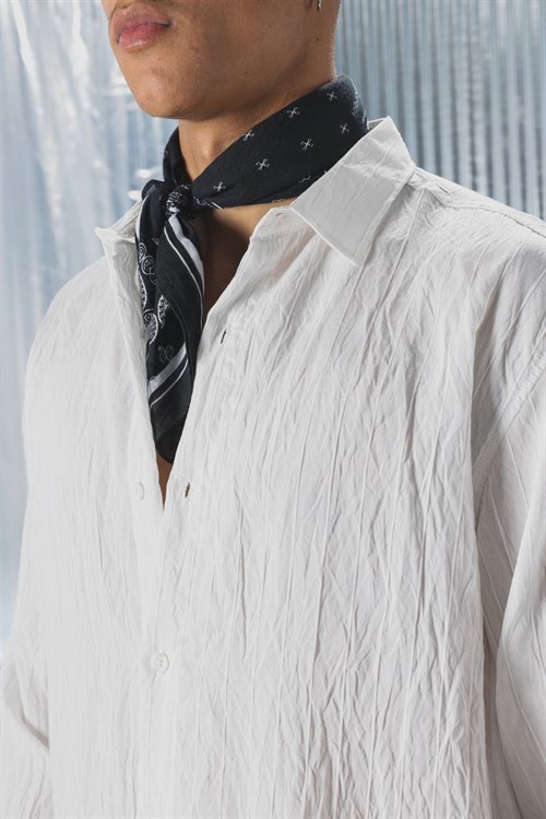 Wholesale Mens Ecru Shirt