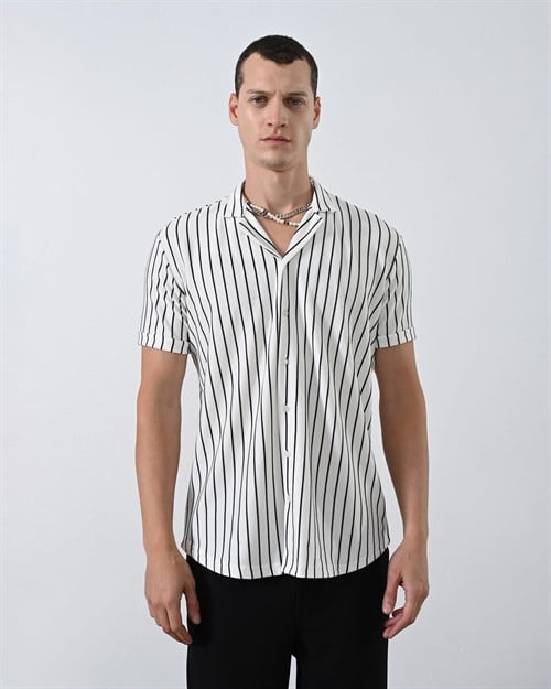 Wholesale Mens Ecru Shirt