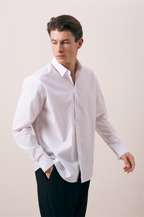 Wholesale Mens Ecru Shirt