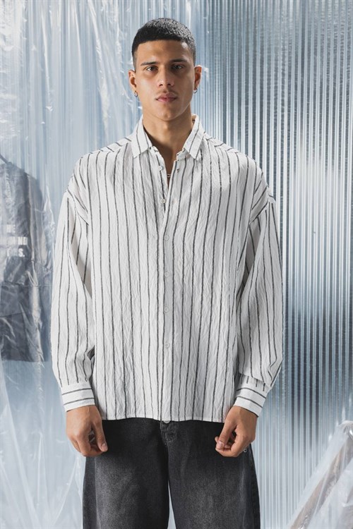 Wholesale Mens Ecru Shirt