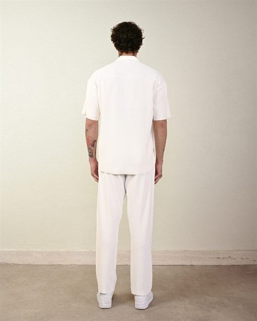 Wholesale Mens Ecru Shirt