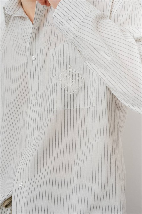 Wholesale Mens Ecru Shirt