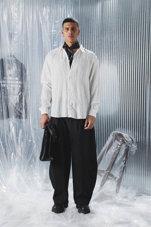 Wholesale Mens Ecru Shirt