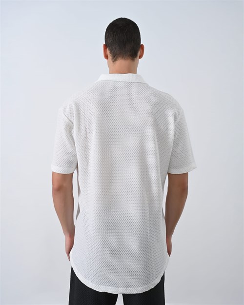Wholesale Mens Ecru Shirt