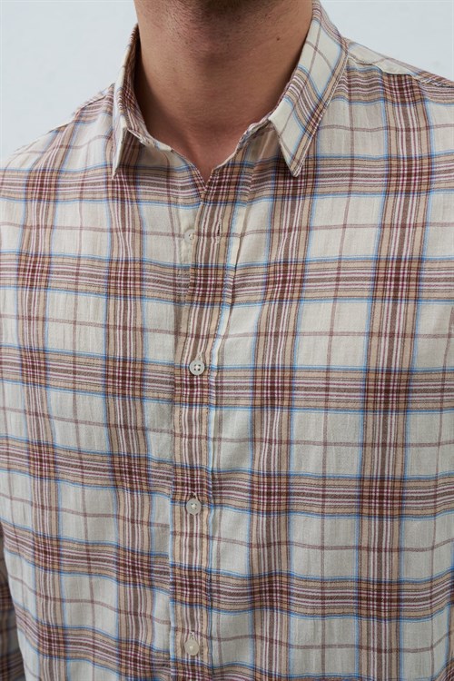 Wholesale Mens Ecru Shirt