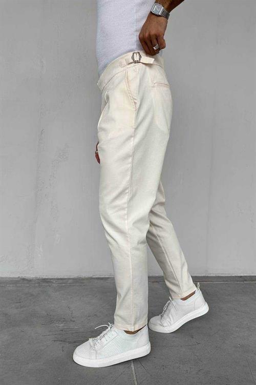 Wholesale Mens Ecru Slim Fit Jeans