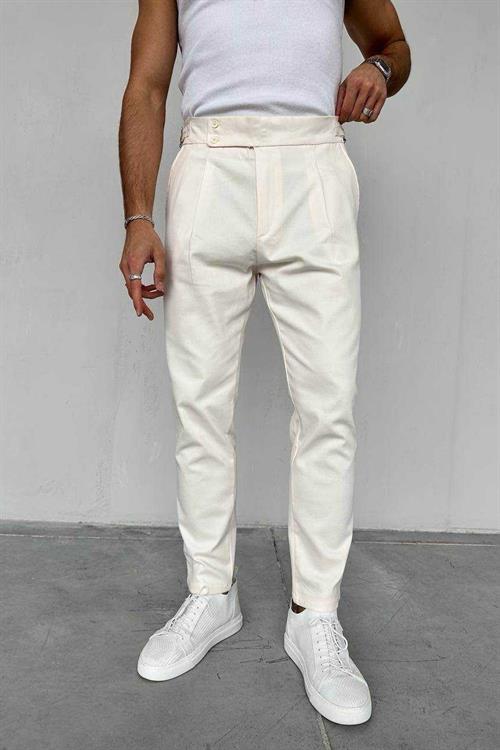 Wholesale Mens Ecru Slim Fit Jeans