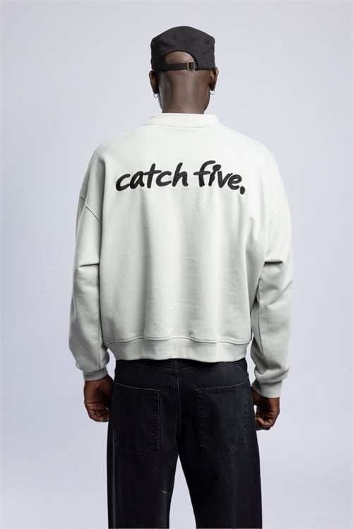 Wholesale Mens Ecru Sweatshirt 