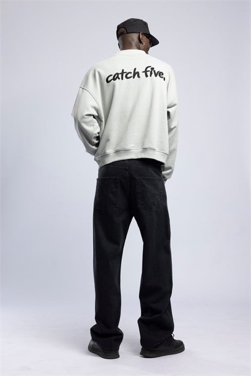 Wholesale Mens Ecru Sweatshirt 