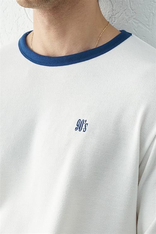 Wholesale Mens Ecru Sweatshirt