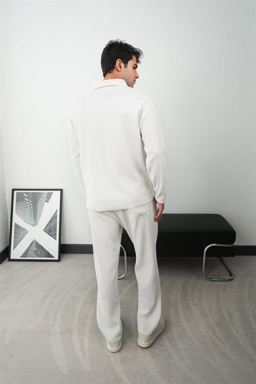 Wholesale Mens Ecru Sweatshirt