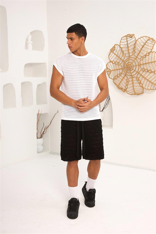 Wholesale Mens Ecru T-Shirt