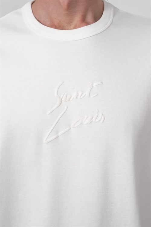 Wholesale Mens Ecru T-Shirt