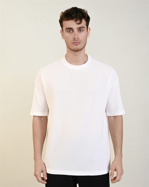 Wholesale Mens Ecru T-Shirt