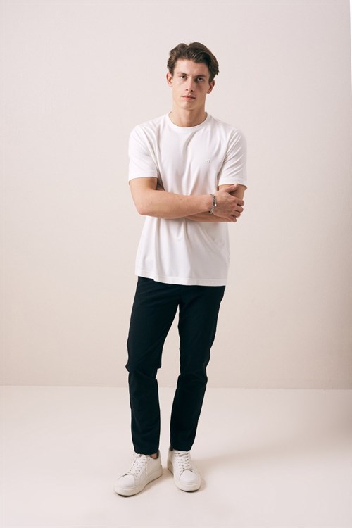 Wholesale Mens Ecru T-Shirt