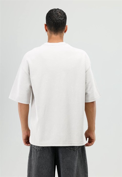 Wholesale Mens Ecru T-Shirt