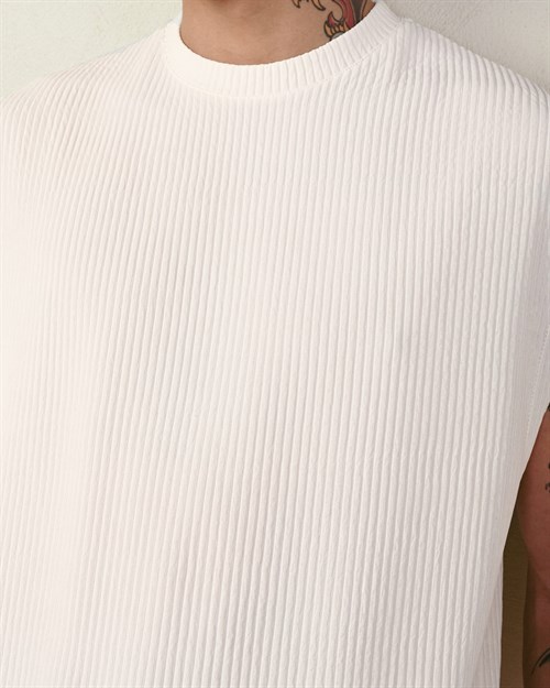 Wholesale Mens Ecru T-Shirt