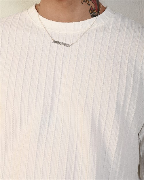 Wholesale Mens Ecru T-Shirt