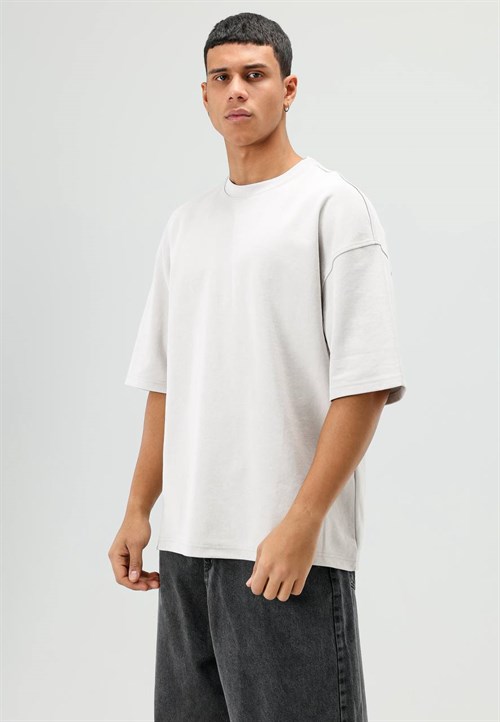 Wholesale Mens Ecru T-Shirt