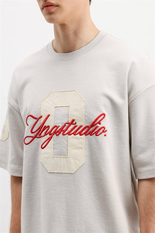 Wholesale Mens Ecru T-Shirt