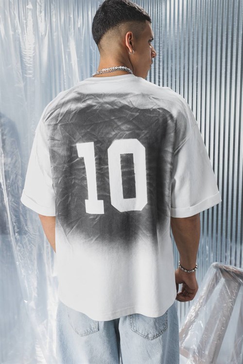 Wholesale Mens Ecru T-Shirt 