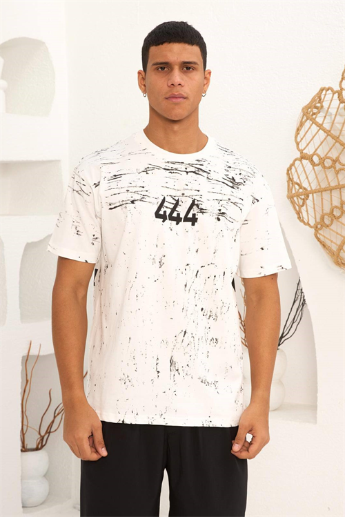 Wholesale Mens Ecru T-Shirt